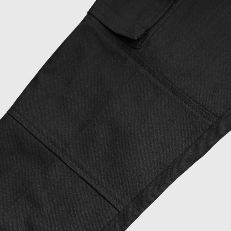 Box Cargo Pants Black Wellborn
