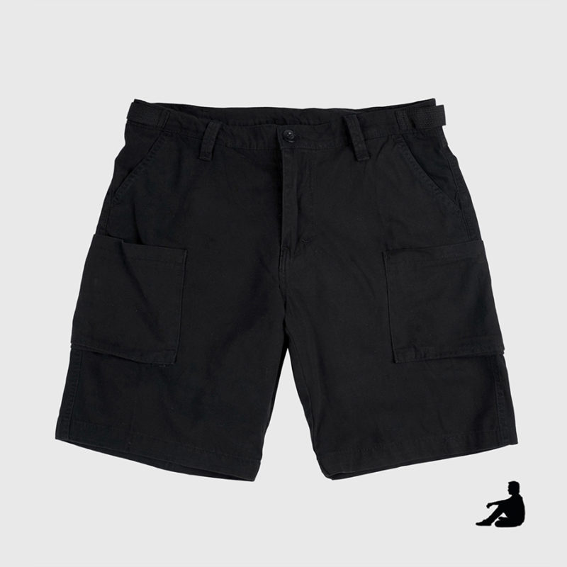 Legion Cargo Short Pants Black Wellborn